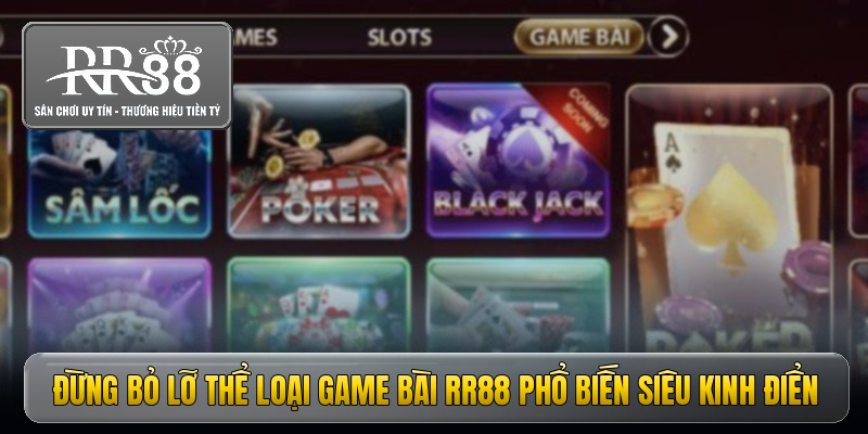 Đâu là các ưu điểm vượt trội tại game bài RR88 vậy